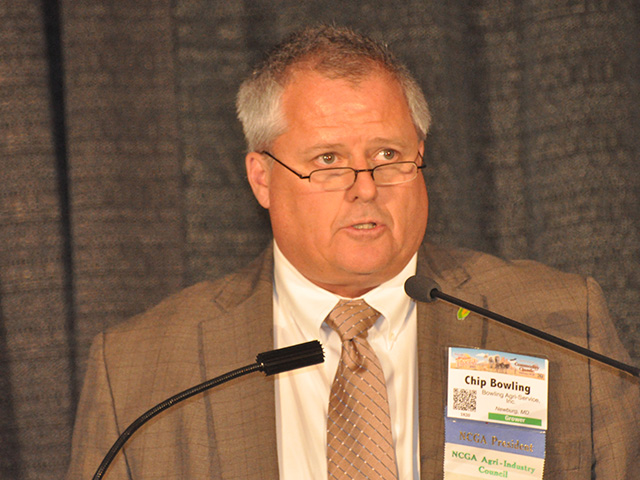 There has been no better success story the last 10 years for the corn farmer or the American grain farmer than the RFS, NCGA President Chip Bowling said Thursday at the Commodity Classic in Phoenix. (DTN photo by Chris Clayton)